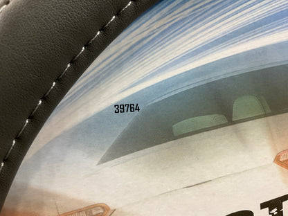 Custom Accessories 39764 Steering Wheel Cover 14-1/2'' To 15-1/2'' OD - GRAY