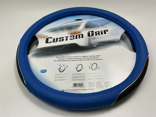CA 39771 Blue Steering Wheel Cover - 14-1/2'' To 15-1/2'' Diameter Steering Wheels