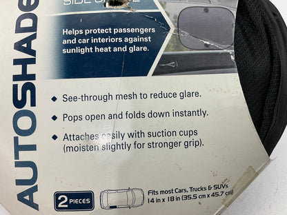 Custom Accessories 40708 Universal Autoshade Side Sun Shade 14x18''