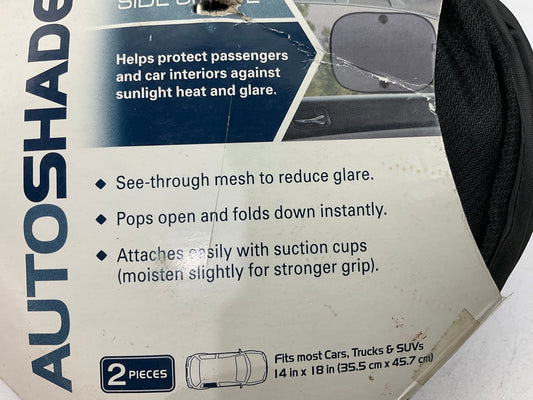 Custom Accessories 40708 Universal Autoshade Side Sun Shade 14x18''
