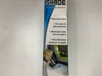 Insta-Cling Static Cling Car Window Shades, Sun Protection, See-Throu 4 Pack