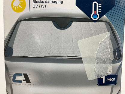 Custom Accessories 5052069 Sun Shade Windshield Solar Block Screen  - 23'' X 57''