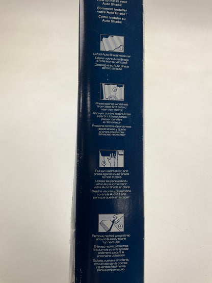 Custom Accessories 5052069 Sun Shade Windshield Solar Block Screen  - 23'' X 57''