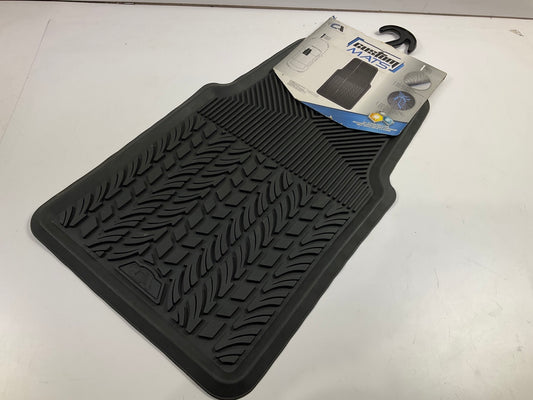 Custom Accessories 1-Piece Rubber Interior Rubber Floor Mat SINGLE, 28-3/4''X18''