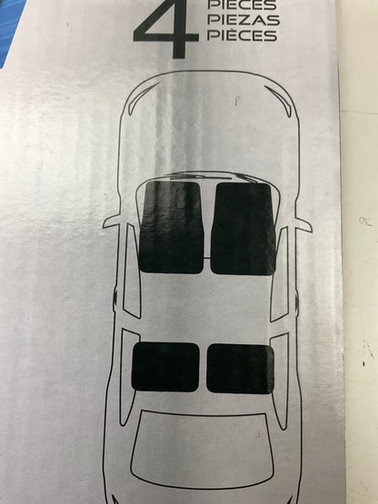 Custom Accessories 78920 Black Carpet Floor Mats, 4-Piece Universal Set 26''x17''