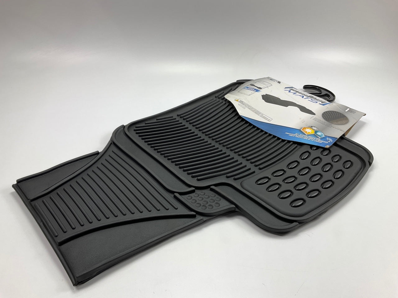 Custom Accessories 1-Piece Rubber Interior Runner Floor Mat 52'' Long X 17'' Wide