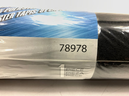 CA 78978 Black Polyester 72 X 36 Inch Carpet Roll For Speakers, Subwoofer Box