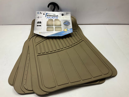 Custom Accessories 79922 Universal 4-Piece All-Season Floor Mats Front & Rear