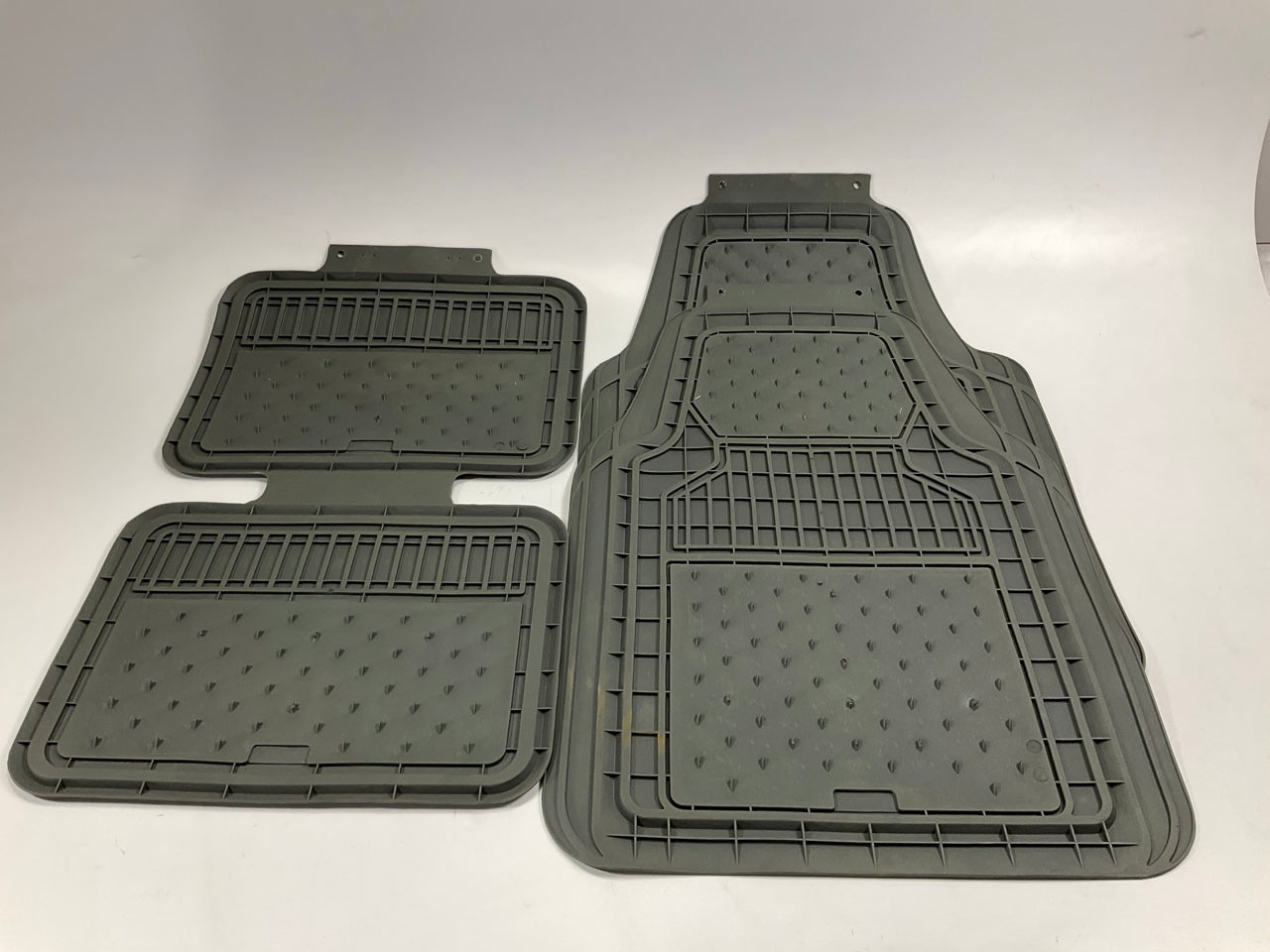 Custom Accessories 804564 Top Quality Heavy Duty Rubber Floor Mats, 4-Piece Set