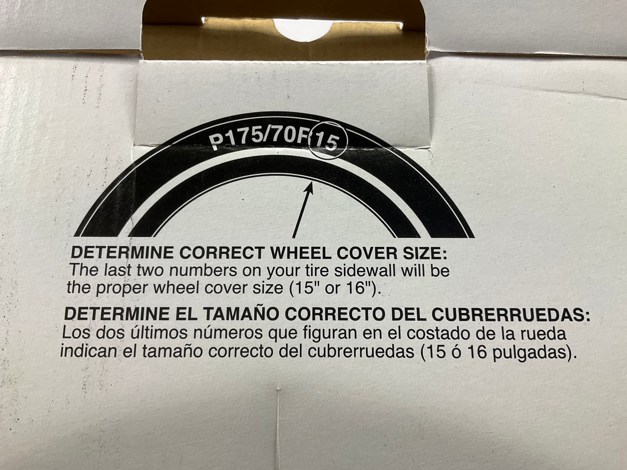SCRATCHED - Custom Accessories 81703 UNIVERSAL Truck / SUV 16'' Wheel Cover Set
