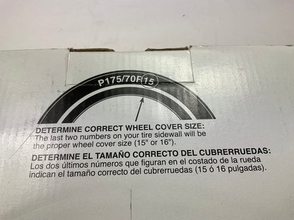 SCRATCHED - Custom Accessories 81703 UNIVERSAL Truck / SUV 16'' Wheel Cover Set