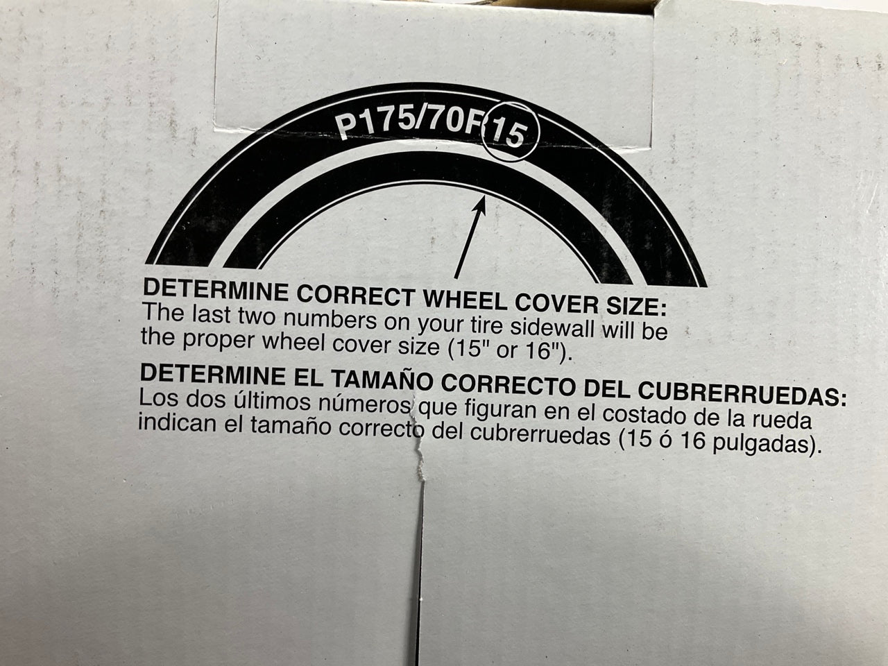 SCRATCHED - Custom Accessories 81703 UNIVERSAL Truck / SUV 16'' Wheel Cover Set