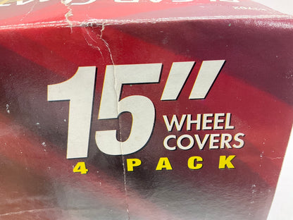 SOME SCRATCHES FROM STORAGE - Custom Accessories 82702 15'' Wheel Cover Set