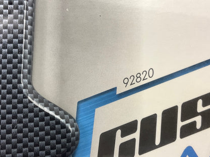 Custom Accessories 92820 Carbon Fiber License Plate Frame Bracket