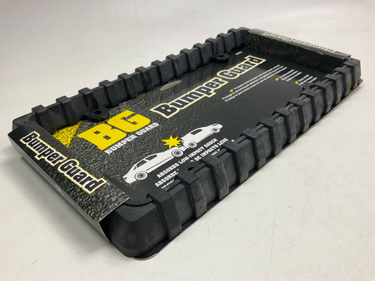Custom Accessory 92933 Bumper Guard Rubber License Plate Frame Holder Protector