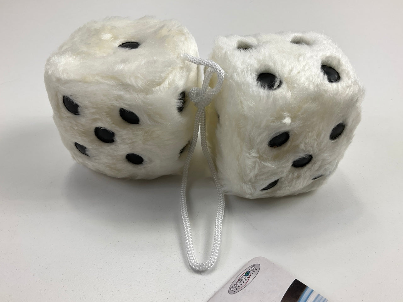 Custom Accessories 95550 2-1/2'' Fuzzy Dice - 2 Pack