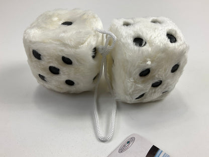 Custom Accessories 95550 2-1/2'' Fuzzy Dice - 2 Pack