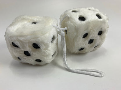 Custom Accessories 95550 2-1/2'' Fuzzy Dice - 2 Pack