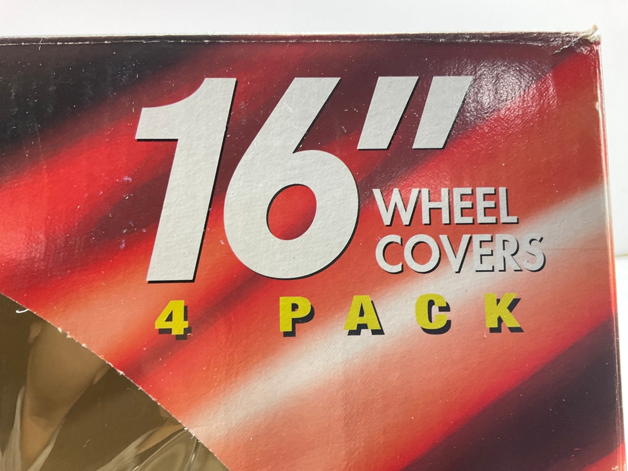 Custom Accessories 96902 Silver 16'' Wheel Cover Hub Cap Set
