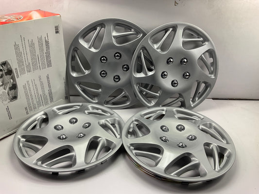 Custom Accessories 96903 Silver Wheel Cover Set - 17''