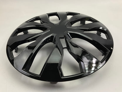Custom Accessories 96908 16'' Wheel Cover Set Wheel Hub Caps, Gloss Black 16''