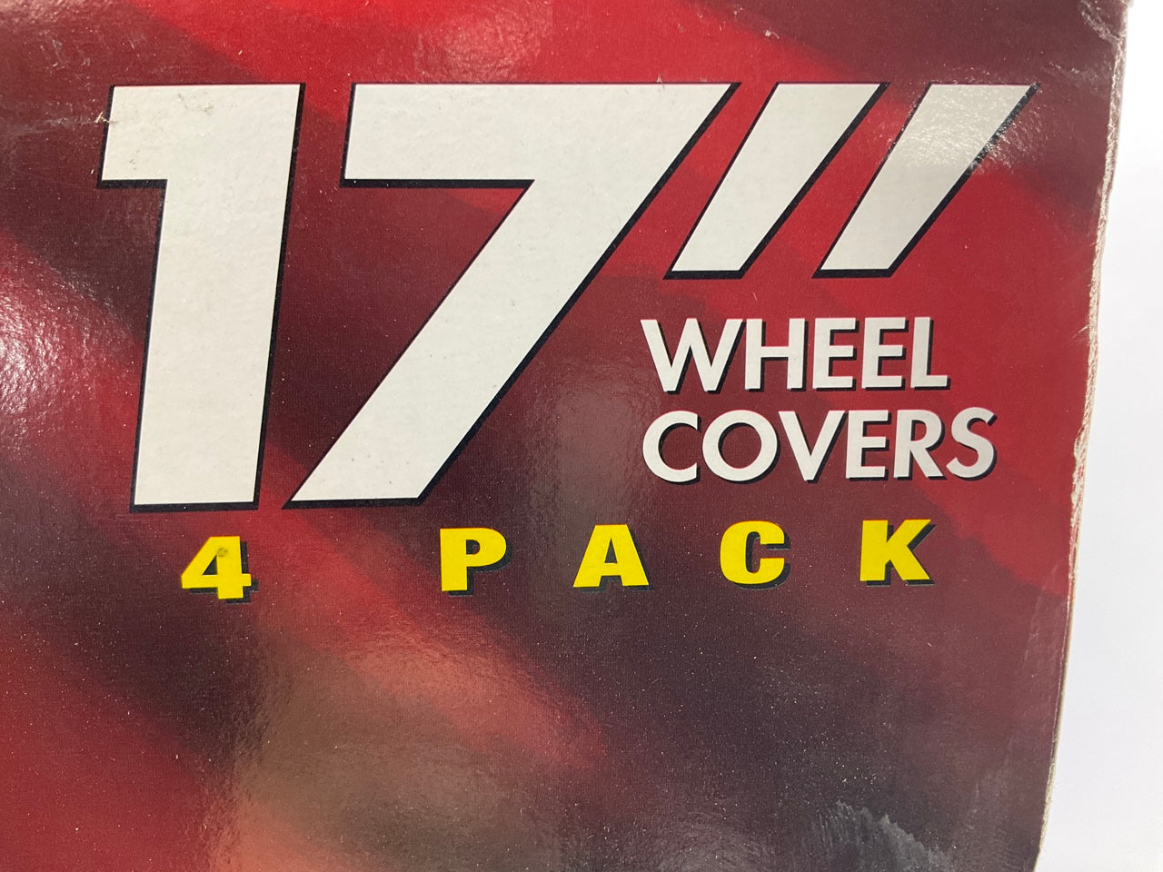 SCRATCHED Custom Accessories 96909 17'' Wheel Covers, Gloss Black, 4 Piece Set