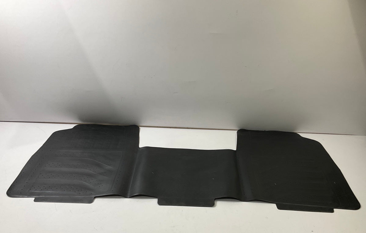 Custom PB61072 - Universal Rear Rubber Floor Mat, Anti-slip, Black, 28''x63''