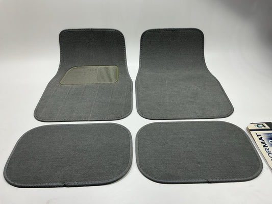 Custom PB80075PBI Universal Gray Floor Mat Carpet Set, 4-Piece