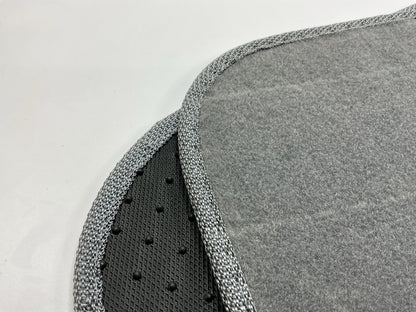 Custom PB80075PBI Universal Gray Floor Mat Carpet Set, 4-Piece