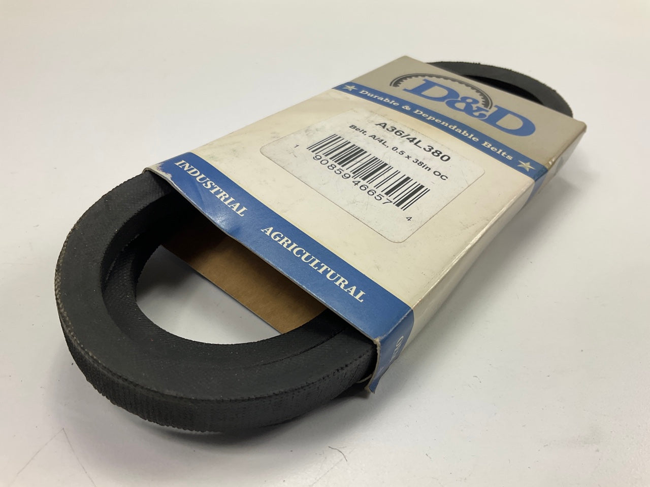 D&D Power A36 Industrial Accessory Drive Belt - 1/2'' X 38''
