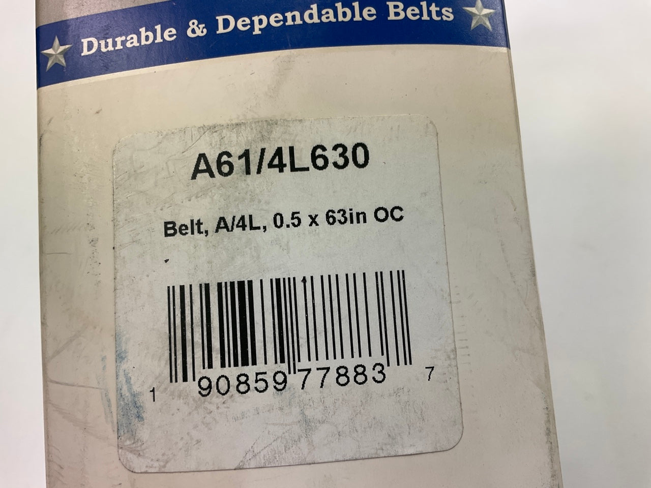 D&d Power A61 Industrial Accessory Drive Belt - 1/2'' X 63''