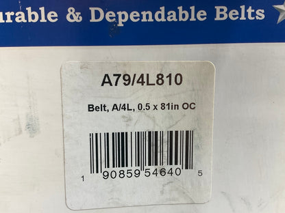 D&d Power A79 Industrial Accessory Drive Belt - 1/2'' X 81''