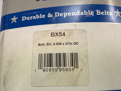 D&d Power BX54 Cogged Industrial Accessory Drive Belt - 5/8'' X 57''