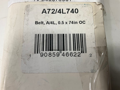 D&D 472-4L740 Lawn & Garden Power Equipment Accessory Drive Belt - 1/2'' X 74''