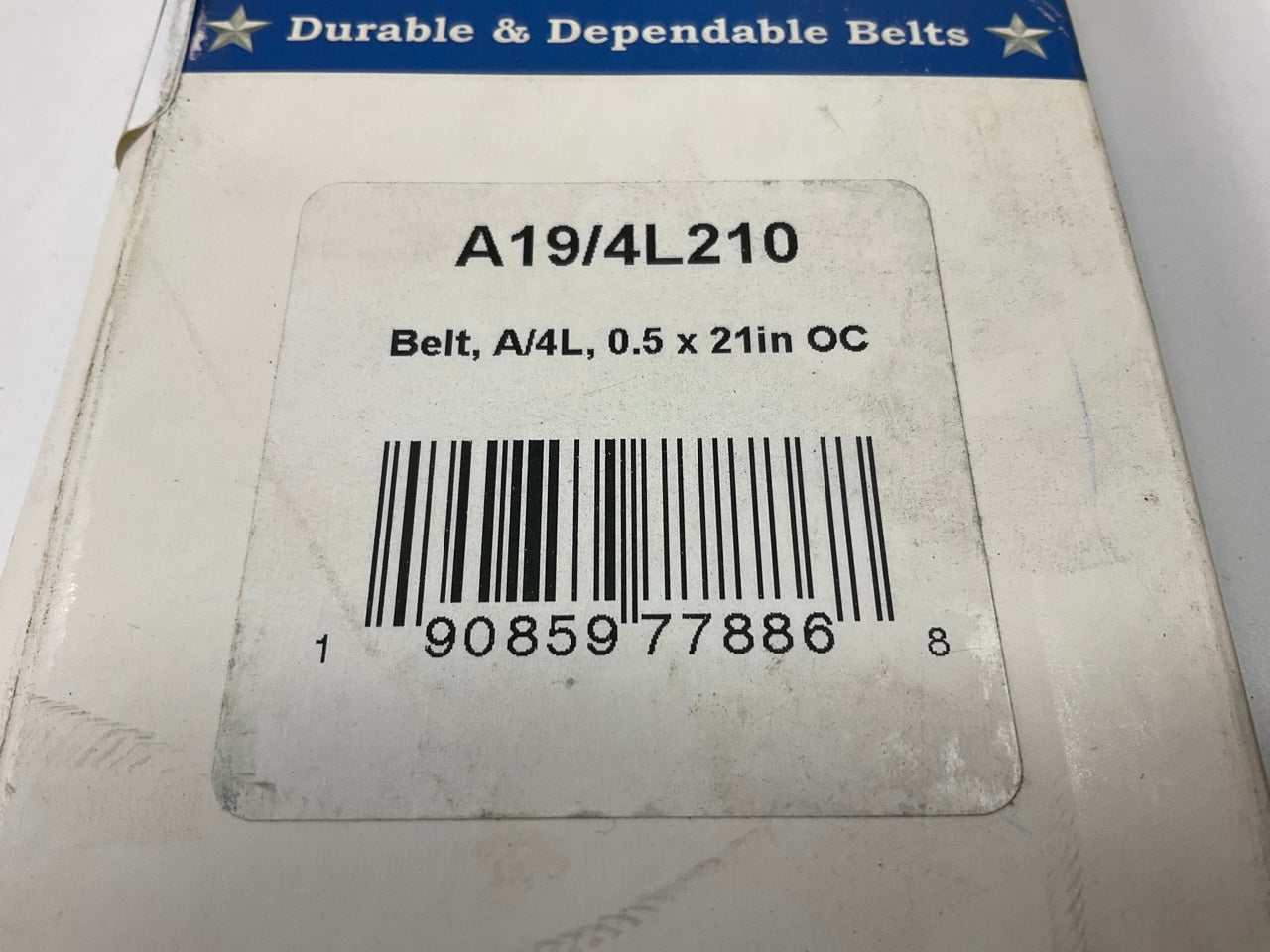D&D A194L210 Lawn & Garden Power Equipment Accessory Drive Belt - 1/2'' X 21''