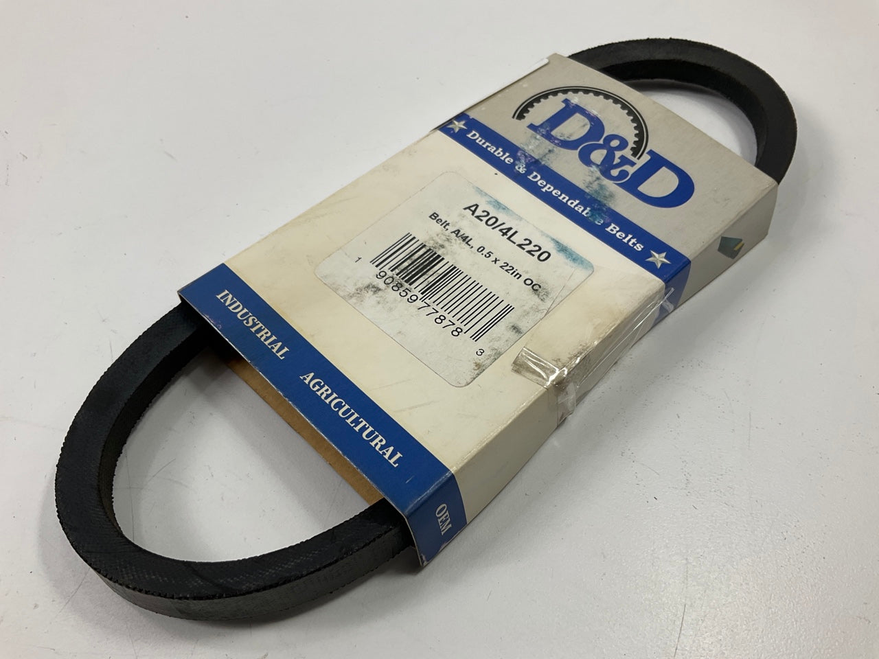 D&D A20-4L220 Lawn & Garden Power Equipment Accessory Drive Belt - 1/2'' X 22''