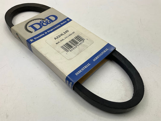 D&D A22-4L240 Lawn & Garden Power Equipment Accessory Drive Belt - 1/2'' X 24''