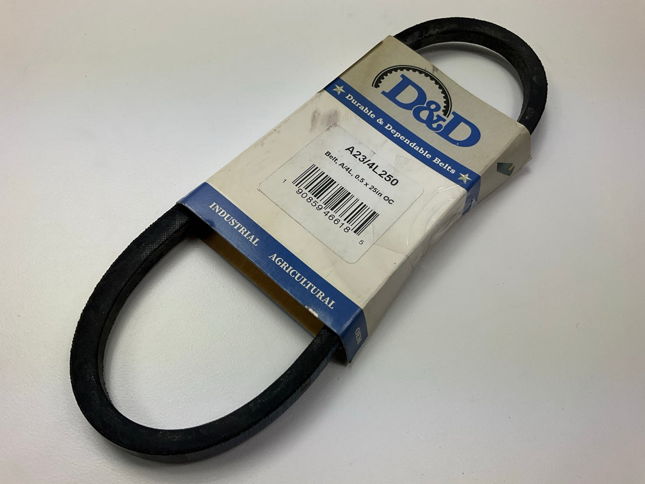 D&D A23-4L250 Lawn & Garden Power Equipment Accessory Drive Belt - 1/2'' X 25''