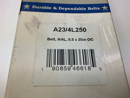 D&D A23-4L250 Lawn & Garden Power Equipment Accessory Drive Belt - 1/2'' X 25''