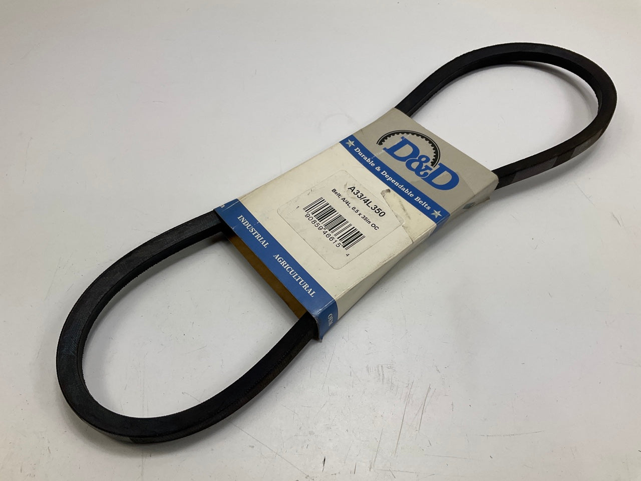 D&D A33-4L350 Lawn & Garden Power Equipment Accessory Drive Belt, 1/2'' X 35''