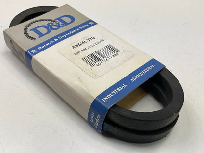 D&D A35-4L370 Industrial Accessory Drive V - Belt - 1/2'' X 37''