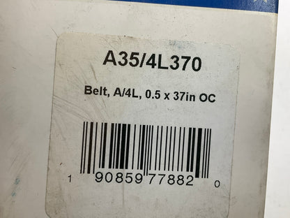 D&D A35-4L370 Industrial Accessory Drive V - Belt - 1/2'' X 37''