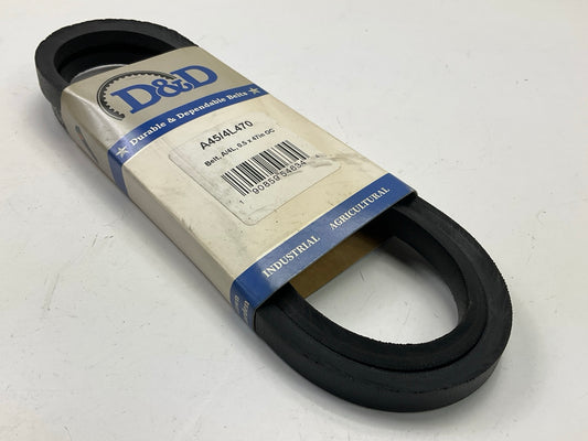 D&D A45-4L470 Industrial Accessory Drive V - Belt - 1/2'' X 47''