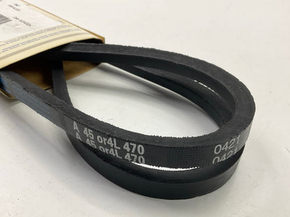 D&D A45-4L470 Industrial Accessory Drive V - Belt - 1/2'' X 47''