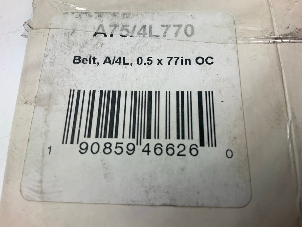 D&D A75-4L770 Lawn & Garden Power Equipment Accessory Drive Belt, 1/2'' X 77''