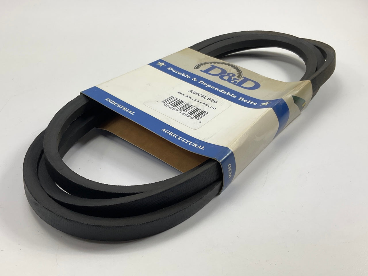 D&D A90-4L920 Industrial Accessory Drive V - Belt - 1/2'' X 92''