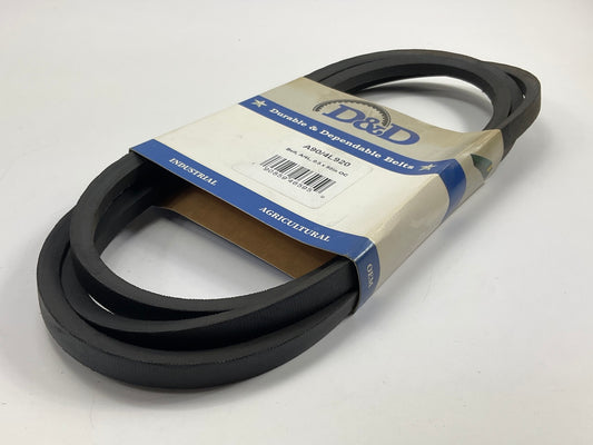 D&D A90-4L920 Industrial Accessory Drive V - Belt - 1/2'' X 92''