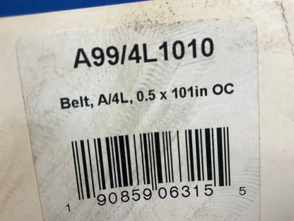 D&D A99-4L1010 Lawn & Garden Power Equipment Accessory Drive Belt - 1/2'' X 101''