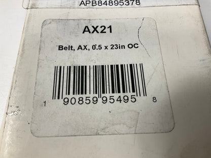 D&D AX21 Cogged Industrial Accessory Drive Belt - 1/2'' X 23''