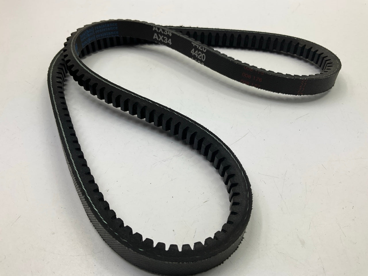 D&D AX34 Cogged Industrial Accessory Drive Belt - 1/2'' X 36''